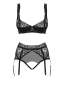 Preview: BH und Strumpfhaltergürtel - Collection black heart Preview: BH und Strumpfhaltergürtel - Collection black heart