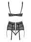 Preview: BH und Strumpfhaltergürtel - Collection black heart Preview: BH und Strumpfhaltergürtel - Collection black heart
