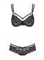 Preview: BH und String - schwarz - Collection Marie Preview: BH und String - schwarz - Collection Marie