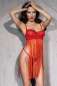 Preview: Babydoll + String CR4496 rot Preview: Babydoll + String CR4496 rot