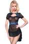 Preview: Babydoll CR4195 blau/schwarz Preview: Babydoll CR4195 blau/schwarz