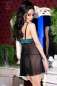 Preview: Babydoll CR4214 schwarz/blau Preview: Babydoll CR4214 schwarz/blau