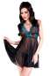 Preview: Babydoll CR4214 schwarz/blau Preview: Babydoll CR4214 schwarz/blau