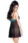 Preview: Babydoll CR4214 schwarz/blau Preview: Babydoll CR4214 schwarz/blau
