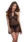 Preview: Babydoll DR11796 schwarz schwarz 2-6941