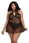 Preview: Babydoll DR11796 schwarz