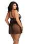 Preview: Babydoll DR11796 schwarz