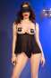 Preview: Babydoll-Set CR4715 schwarz schwarz 2-7534 Preview: Babydoll-Set CR4715 schwarz schwarz 2-7534