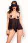 Preview: Babydoll-Set CR4715 schwarz Preview: Babydoll-Set CR4715 schwarz