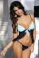Preview: Babydoll schwarz-tuerkis S-12544-080 Preview: Babydoll schwarz-tuerkis S-12544-080