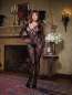 Preview: Bodystocking DR0019 schwarz