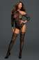 Preview: Bodystocking DR0310 schwarz Preview: Bodystocking DR0310 schwarz