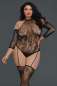 Preview: Bodystocking DR0310 schwarz