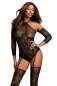 Preview: Bodystocking DR0310 schwarz Preview: Bodystocking DR0310 schwarz