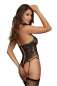 Preview: Bodystocking DR0329 schwarz Preview: Bodystocking DR0329 schwarz