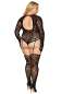 Preview: Bodystocking DR0420 schwarz