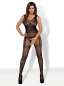 Preview: Bodystocking F216 schwarz, XL/XXL