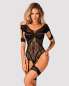 Preview: Bodystocking G334 schwarz schwarz 2-7407