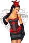 Preview: Burlesque-Corsage schwarz-rot S-11863-021 Preview: Burlesque-Corsage schwarz-rot S-11863-021