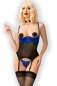 Preview: Bustier CR4673 schwarz/blau Preview: Bustier CR4673 schwarz/blau