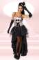 Preview: Cabarett-Kostuem rosa-schwarz S-12153-016 Preview: Cabarett-Kostuem rosa-schwarz S-12153-016