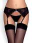 Preview: Charms Garter Belt & String schwarz