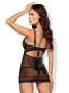 Preview: Chemise - schwarz - Collection Maria Preview: Chemise - schwarz - Collection Maria