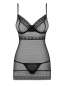 Preview: Chemise - schwarz - Collection Maria Preview: Chemise - schwarz - Collection Maria