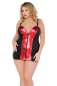 Preview: Chemise Z-5031 schwarz-rot S-6072 Preview: Chemise Z-5031 schwarz-rot S-6072