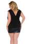 Preview: Chemise mit Wetlook-Saum und Tüll Preview: Chemise mit Wetlook-Saum und Tüll