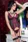 Preview: Corsage CR4213 schwarz/pink Preview: Corsage CR4213 schwarz/pink