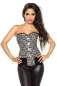 Preview: Corsage schwarz-weiss S-13493-010 Preview: Corsage schwarz-weiss S-13493-010