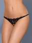 Preview: Crotchless Thong - schwarz - Collection Aphrodite schwarz 2-6036