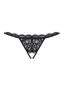 Preview: Crotchless Thong - schwarz - Collection Aphrodite