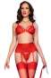 Preview: Dessous-Set CR4895 rot