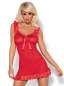 Preview: Electra Chemise rot, Größe S/M Preview: Electra Chemise rot, Größe S/M
