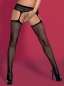 Preview: Garter Stockings S207 schwarz schwarz 2-5665