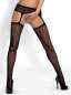 Preview: Garter Stockings S207 schwarz