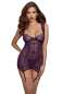 Preview: Kleid DR11805 violett violett 2-6975