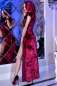 Preview: Kleid mit Kapuze CR4302 pink Preview: Kleid mit Kapuze CR4302 pink