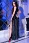 Preview: Kleid mit Kapuze CR4302 schwarz Preview: Kleid mit Kapuze CR4302 schwarz