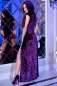 Preview: Kleid mit Kapuze CR4302 violett Preview: Kleid mit Kapuze CR4302 violett