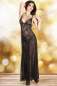 Preview: Langes Babydoll CR3470 schwarz 2-4731 Preview: Langes Babydoll CR3470 schwarz 2-4731