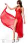 Preview: Langes Babydoll CR3471 rot Preview: Langes Babydoll CR3471 rot