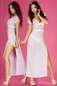 Preview: Langes Babydoll CR3625 weiß Preview: Langes Babydoll CR3625 weiß