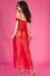 Preview: Langes Babydoll CR3716 rot Preview: Langes Babydoll CR3716 rot