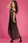 Preview: Langes Babydoll CR3716 schwarz Preview: Langes Babydoll CR3716 schwarz