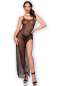 Preview: Langes Babydoll CR4707 schwarz Preview: Langes Babydoll CR4707 schwarz