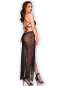 Preview: Langes Babydoll CR4707 schwarz Preview: Langes Babydoll CR4707 schwarz