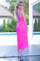 Preview: Langes Kleid CR4379 hot pink